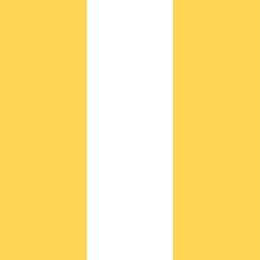 6 “ Stripes in Yellow and White (Royal Yellow) 