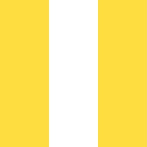  6 “ Stripes in Yellow and White (Vibrant Yellow) 