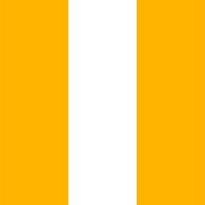  6 “ Stripes in Orange and White (Bright Orange) 