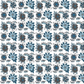 Floral Array Spaced