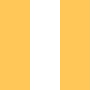 6 “ Stripes in Yellow and White (Saffron Yellow)