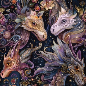 Purple Fantasy Dragons