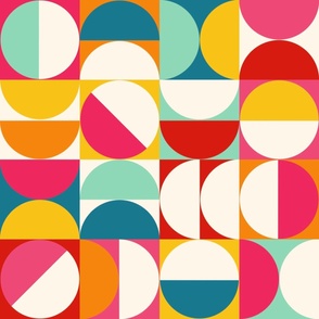 Colorful Geometric Circles