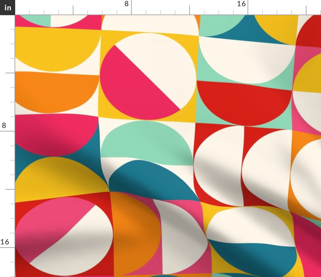 Colorful Geometric Circles