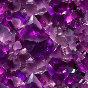 crystals of amethyst