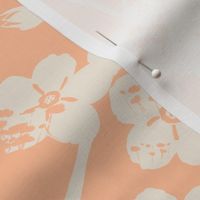 Forget me not - Peach Fuzz, Pantone colour of the year.