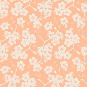 Forget me not - Peach Fuzz, Pantone colour of the year.