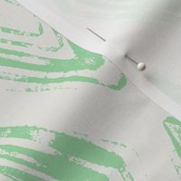 Diamond Shape Pattern Green and Offwhite