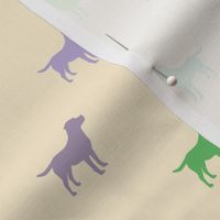 Mini Labrador - Cool Colors