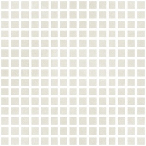 boho checks square grid 1 one inch white hand drawn stripes on light stone grey pastel gray for quilt coordinate or wallpaper