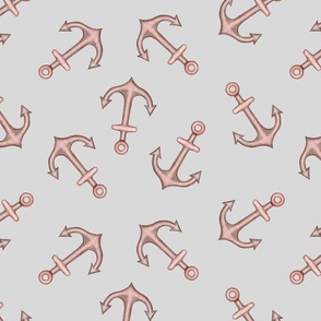 Anchors on light gray background
