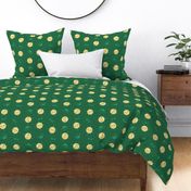 Sunny Beach Kids Whimsical Design in Cheerful Green and Yellow