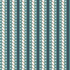 Cabrillo Whimsy Stripe, Sea Green