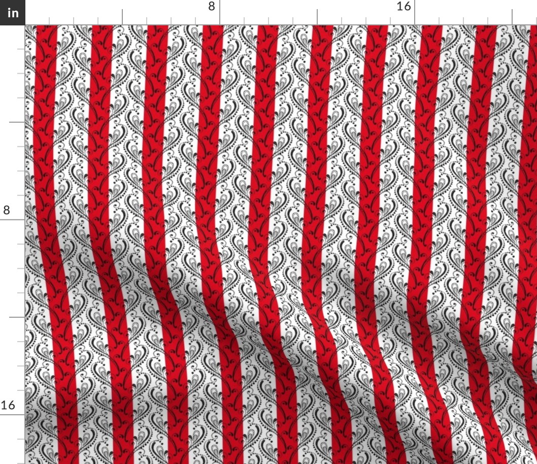 Stripe and Dandy - Red
