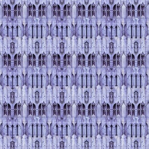 Lavender Gothic Cathedral Arch Pattern