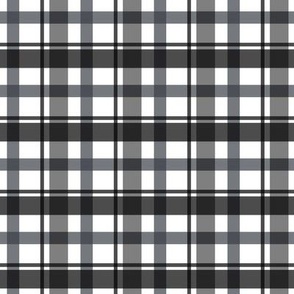 Black monotone checkered design
