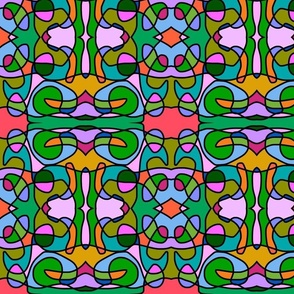 Moroccan Mosaic - multicoloured #3