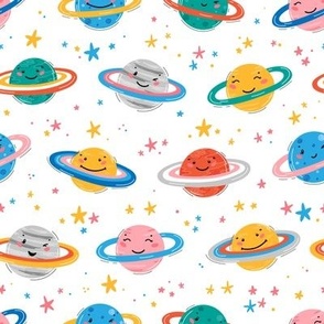 Space / Cute Saturn Planet 1