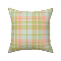 Preppy Plaid in Pastel Blue, Green and Pink