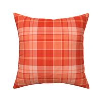 Christmas Holiday Tartan Plaid in Bright Red