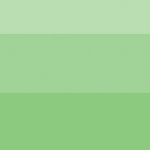 Wide Horizontal stripe ombre  Apple Green