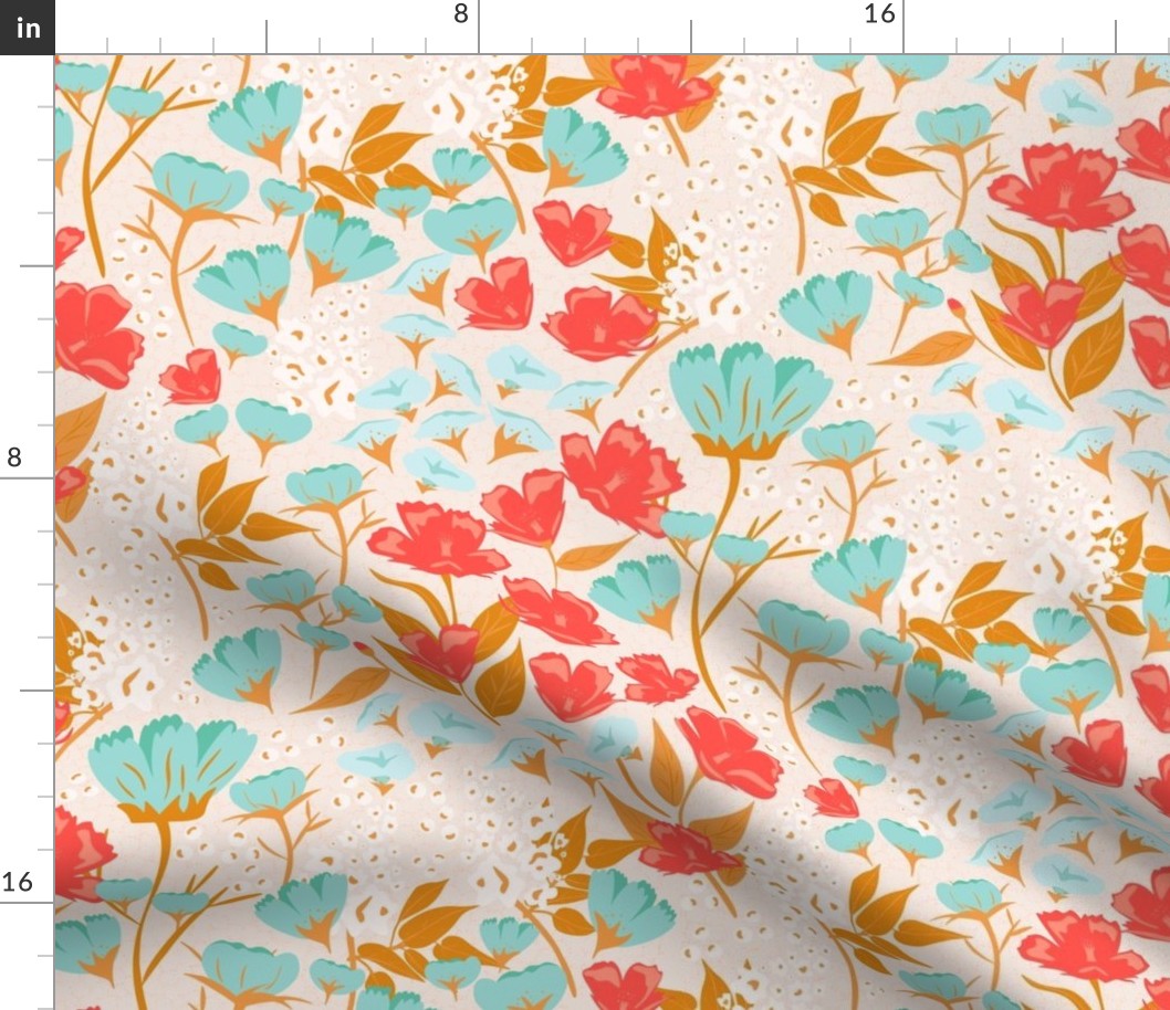 Grand Chintzy Floral (Light Neutral)