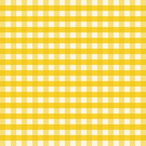 Lemon Gingham | Lemon Yellows