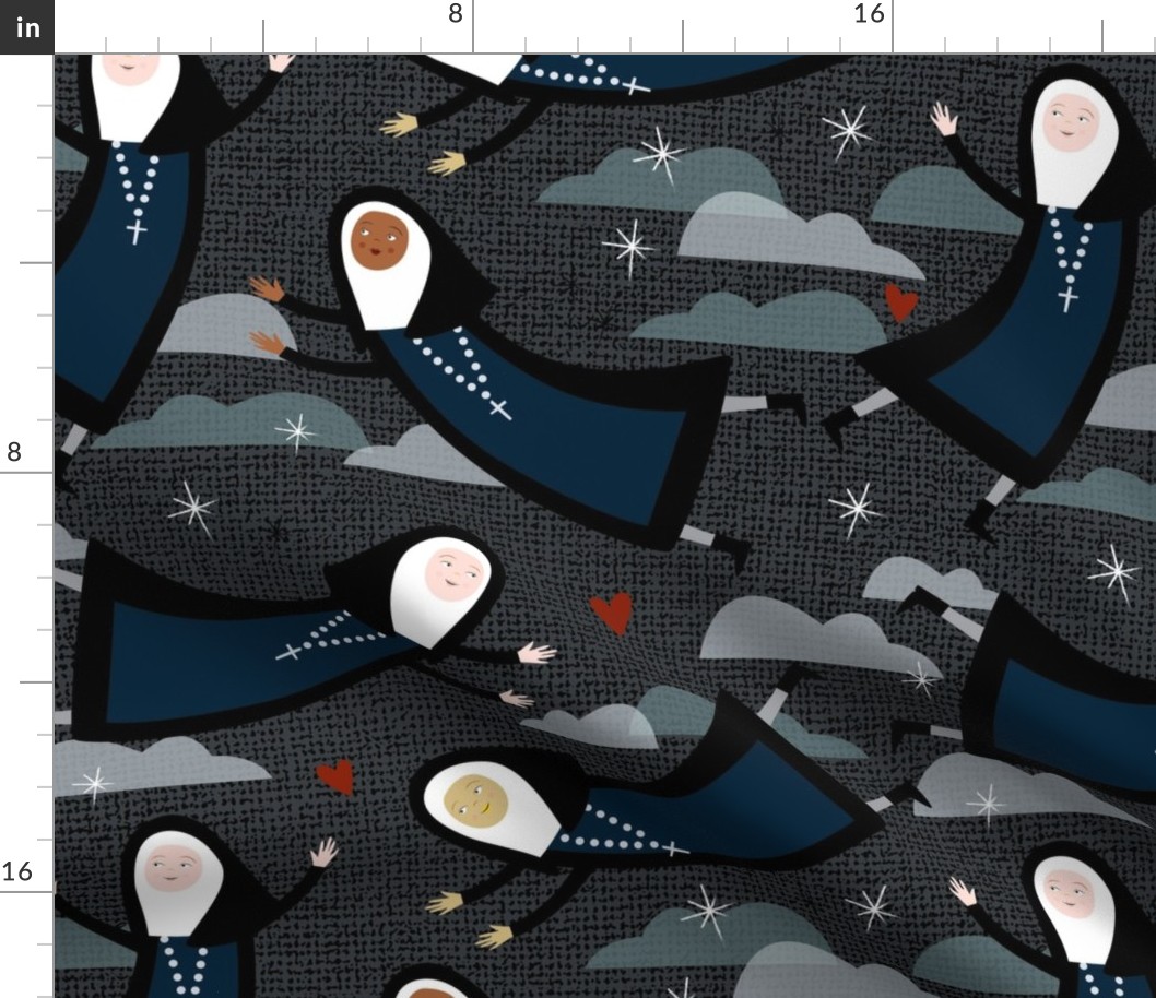 Flying Nun night sky dark grey