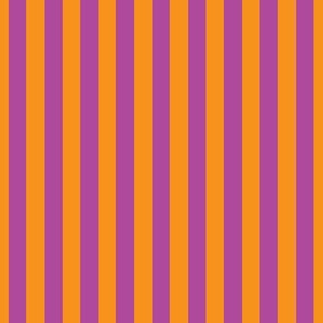 Halloween Awning Stripe Purple And Orange