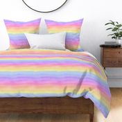 Rainbow stripes pastel ombre 