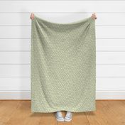 textured circle squiggles - bold - abstract - olive green (small)