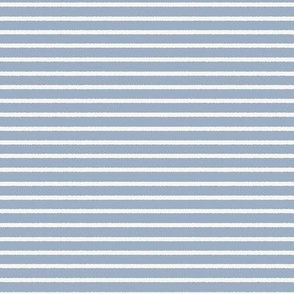 Stripes Cream on Blue