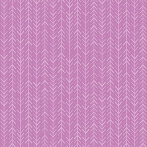 Two Tone Vertical Arrow Striped Pattern with Benjamin Moore Paint Color - Lilac Pink - Mini