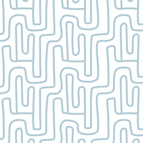 The Maze - Maverick on white