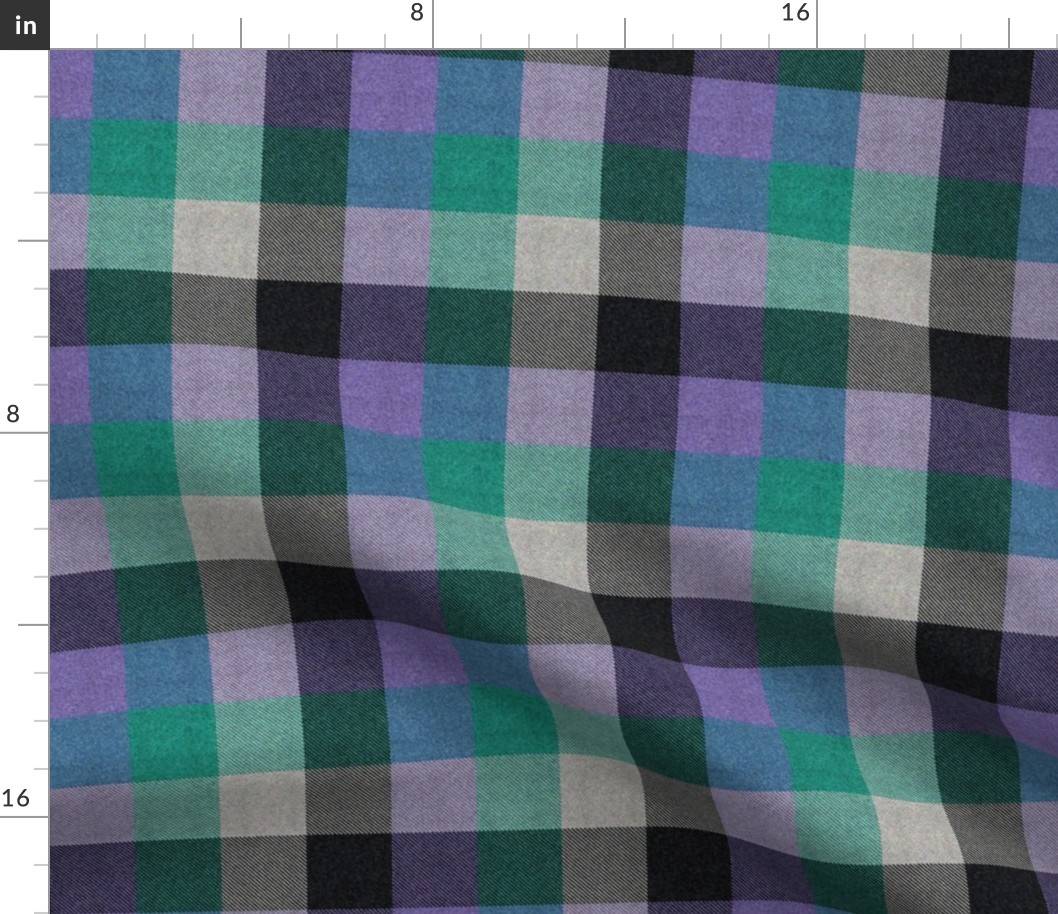 6th Doctor's collar- and pocket tartan