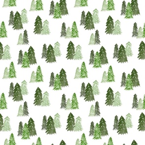 Small Forest Trees Repeat