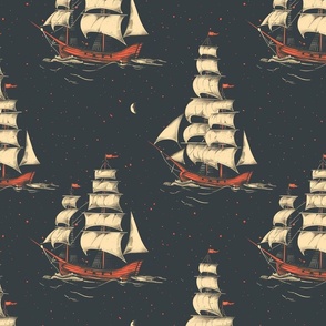 Columbus Day Ships | Medium