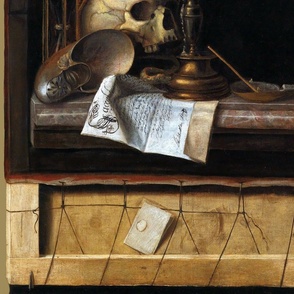 Cornelis Norbertus Gijsbrechts ~ Vanitas