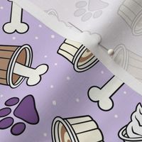 Doggy Ice-Cream - summer pup treats - purple - LAD24