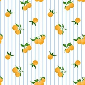 Orange Grove Over Classic Stripes