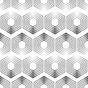 black white monochrome art deco geometric modern pattern 