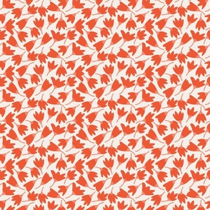 Bluebell In Red And Orange Medium