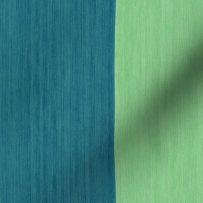 Wide Regency Stripes - Blue & Green