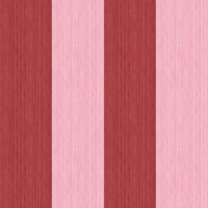 Wide Regency Stripes - Red & Pink