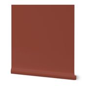 Solid Plain Colour In Burnt Umber, Maroon