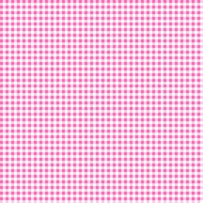 hot pink gingham | micro