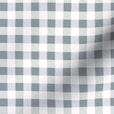steel blue gingham | small
