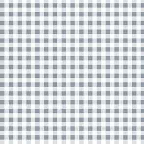 steel blue gingham | small