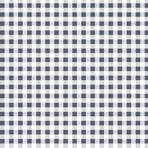 charcoal gray gingham | small