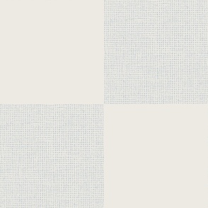 Light blue and white crosshatch burlap woven texture check